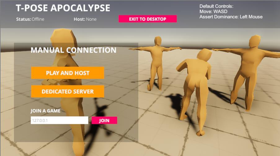 T-Pose Apocalypse (itch) - кадр 1