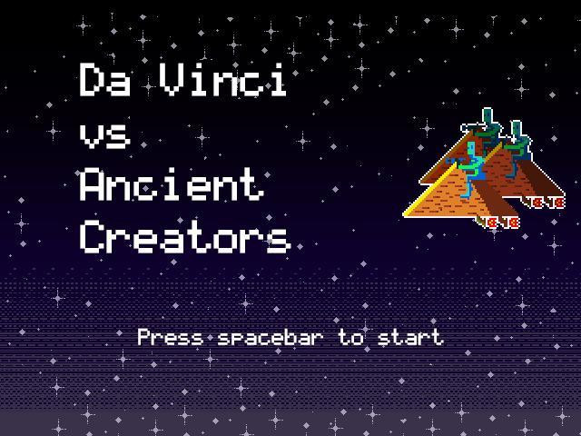 LD36 - Da Vinci vs Ancient Creators (itch) - кадр 1