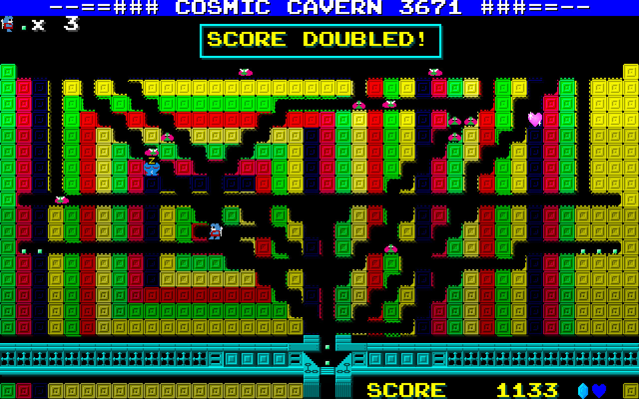 Cosmic Cavern 3671 宇宙最大の地底最大の作戦 - кадр 12