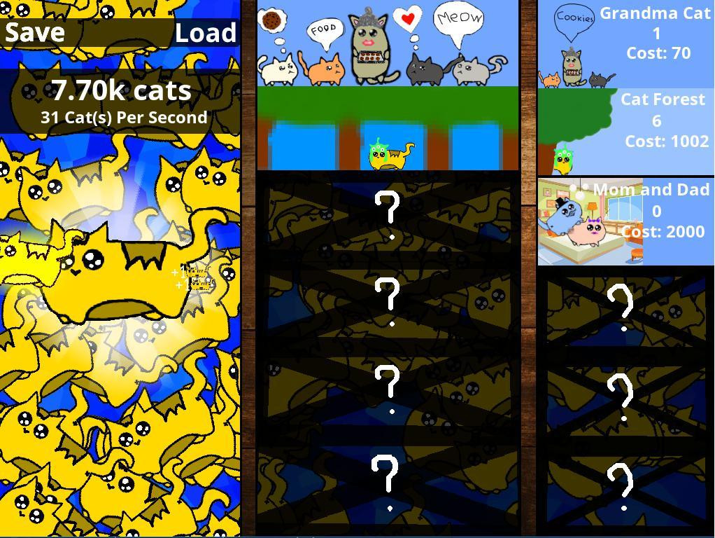 Cat Clicker | a cookie-clicker inspired clicker game! (itch) - кадр 3