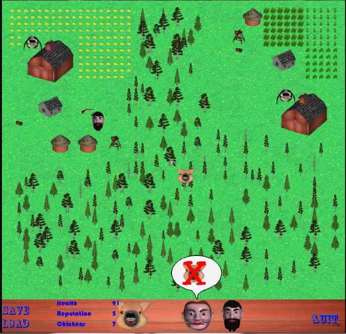 Fox In The Coop (itch) - кадр 3