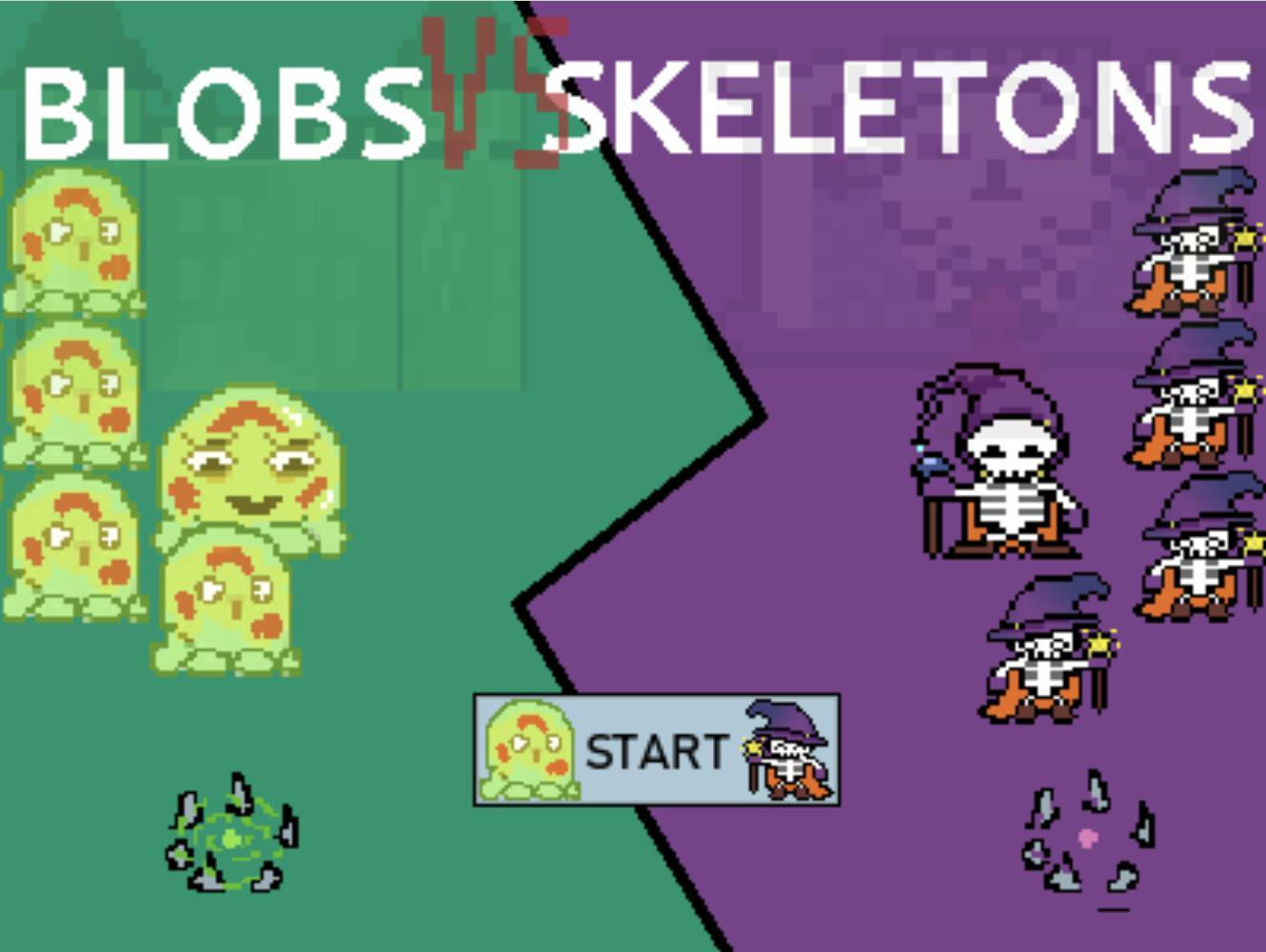 Blobs Vs Skeletons (itch) - кадр 4