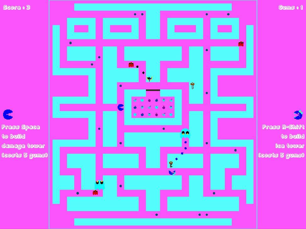 Ultra Pac-Man Ultimate TD Turbo (itch) - кадр 1