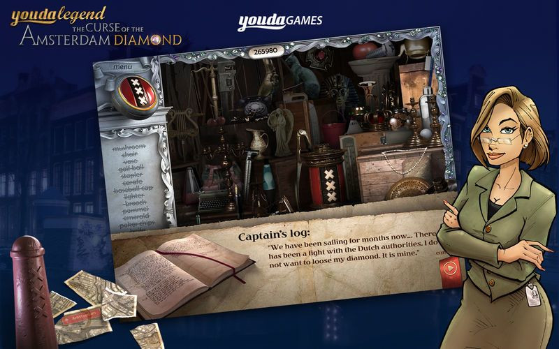 Youda Legend The Curse of the Amsterdam Diamond - Lite - кадр 9