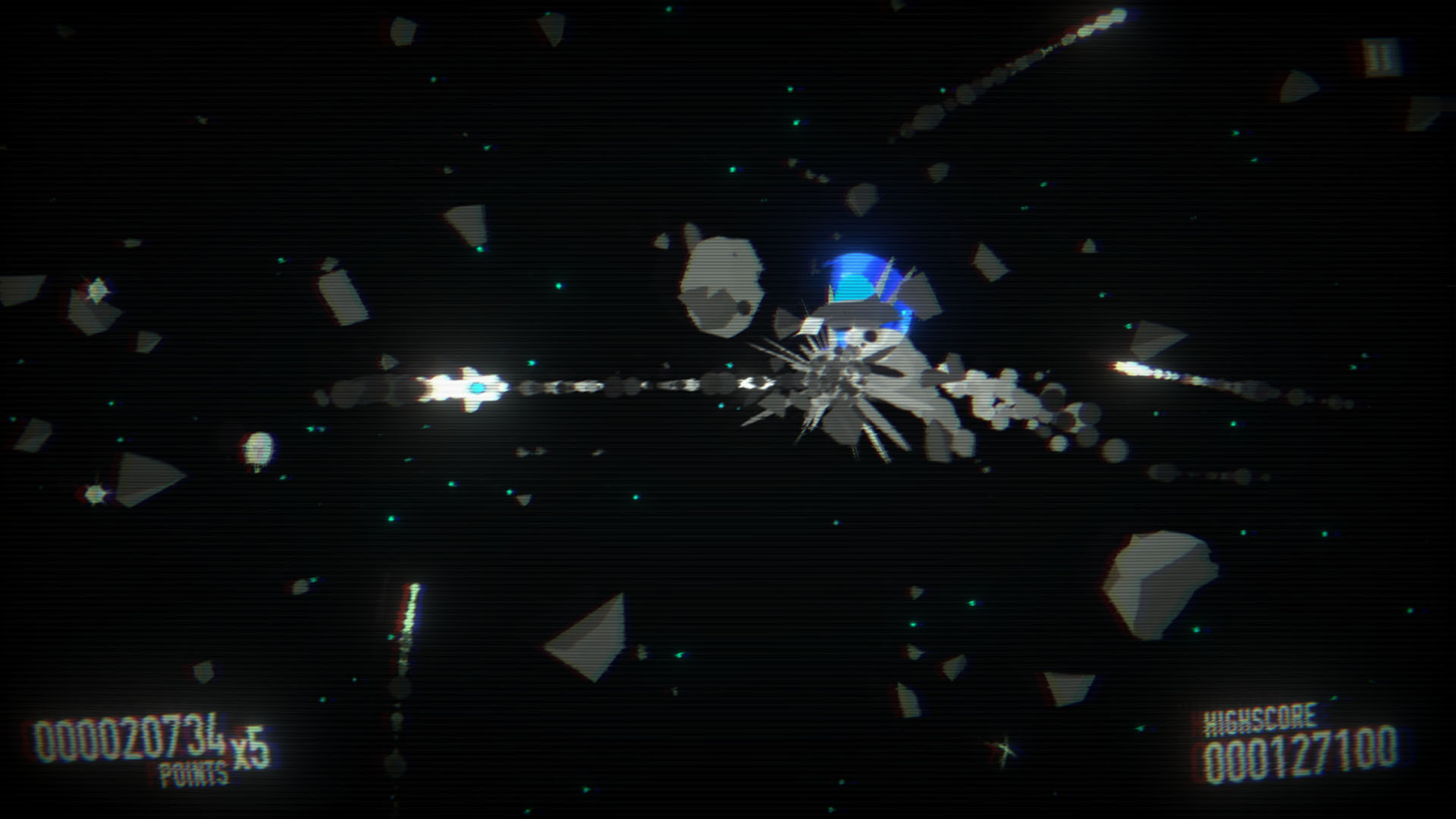 Space Asteroid Shooter: Retro Achievement Hunter - кадр 3