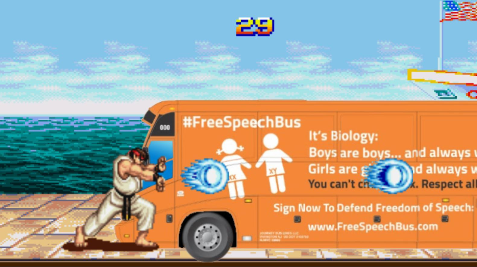 Ignorance Fighter II: Tour Bus (itch) - кадр 1