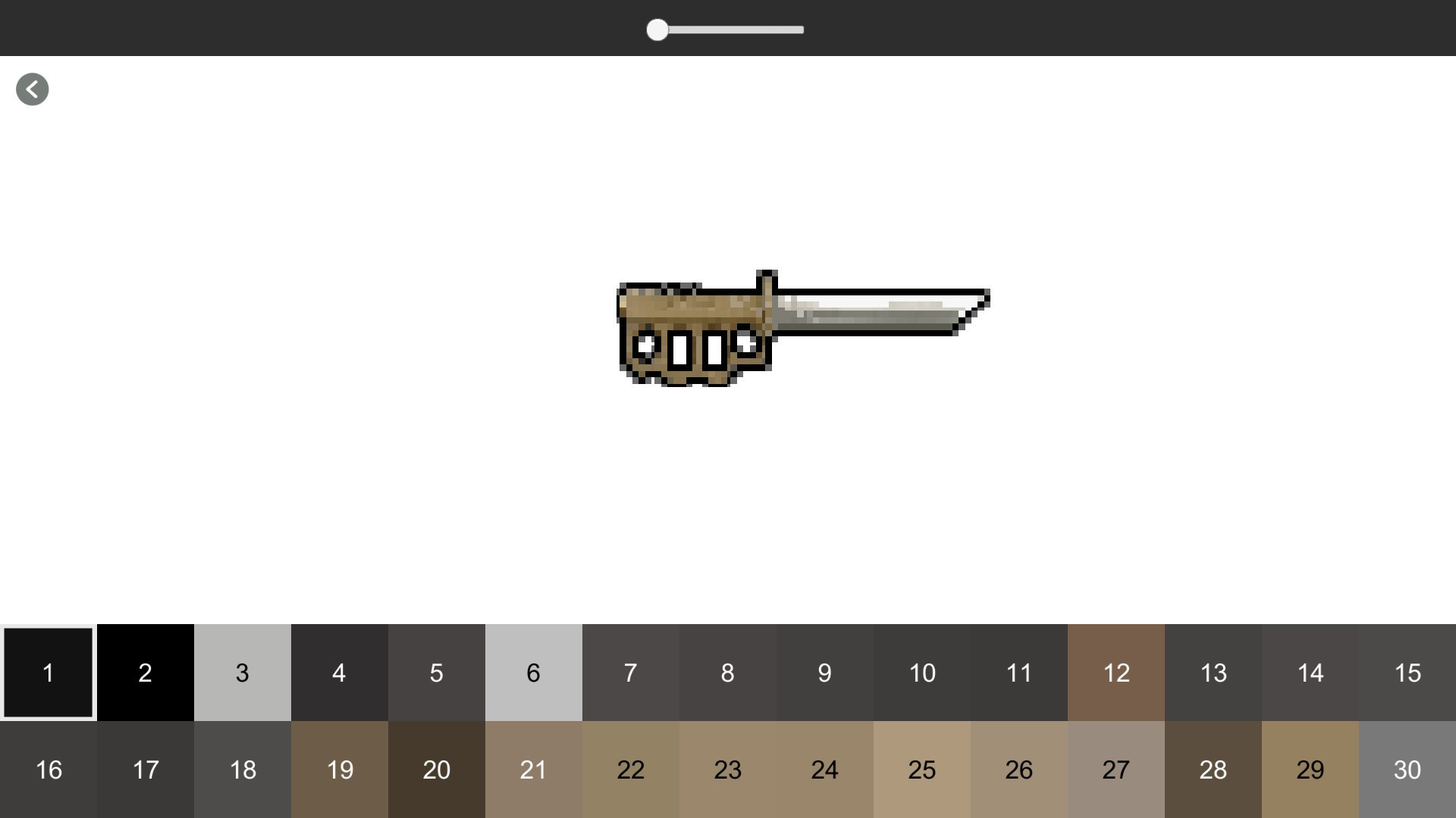 Guns Color Pixel Art - кадр 14