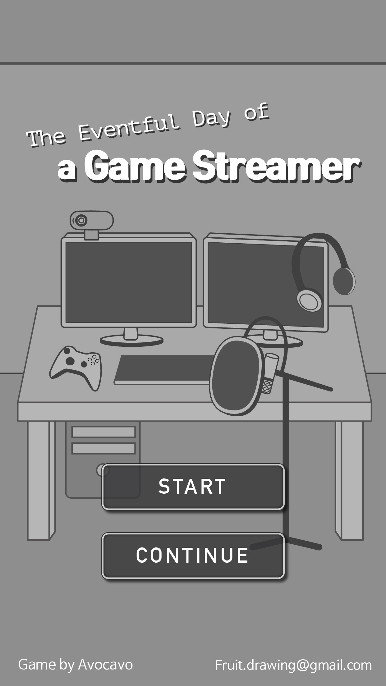 The Eventful Day of a Game Streamer (itch) - кадр 3