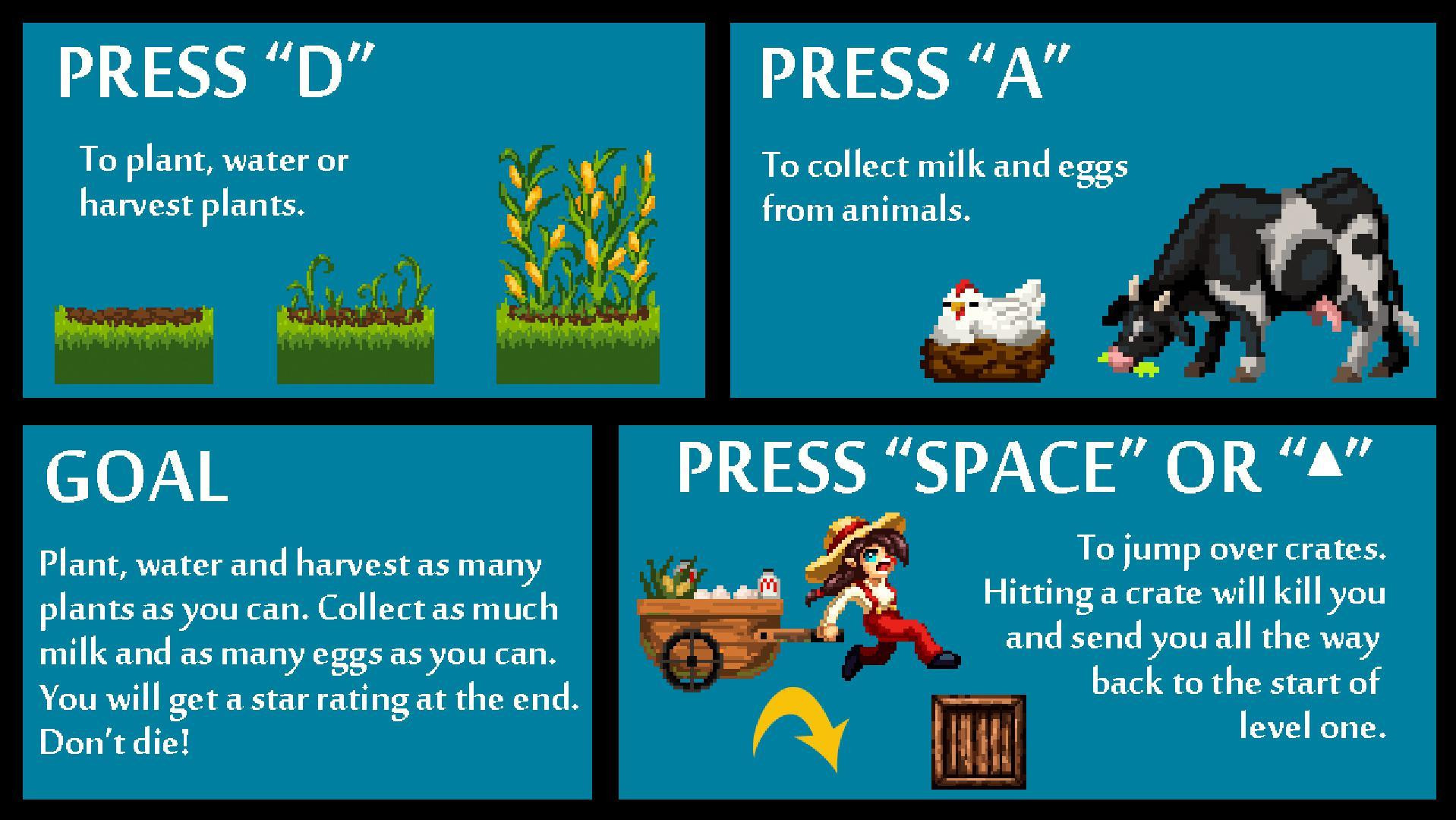 Cocaine McBain - A Farm Rush Adventure (itch) - кадр 5