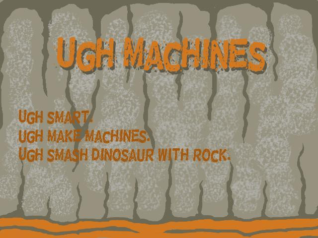 Ugh Machines (Ludum Dare 36) (itch) - кадр 2