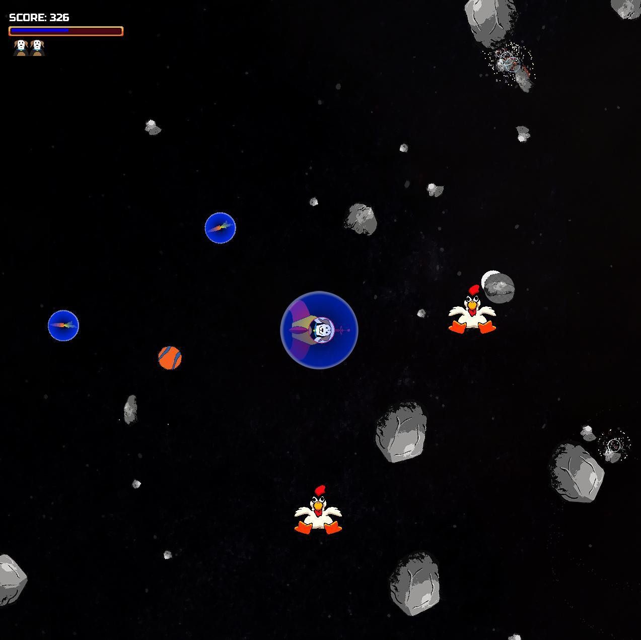 Elphie's Asteroid Destruction Simulator (itch) - кадр 2