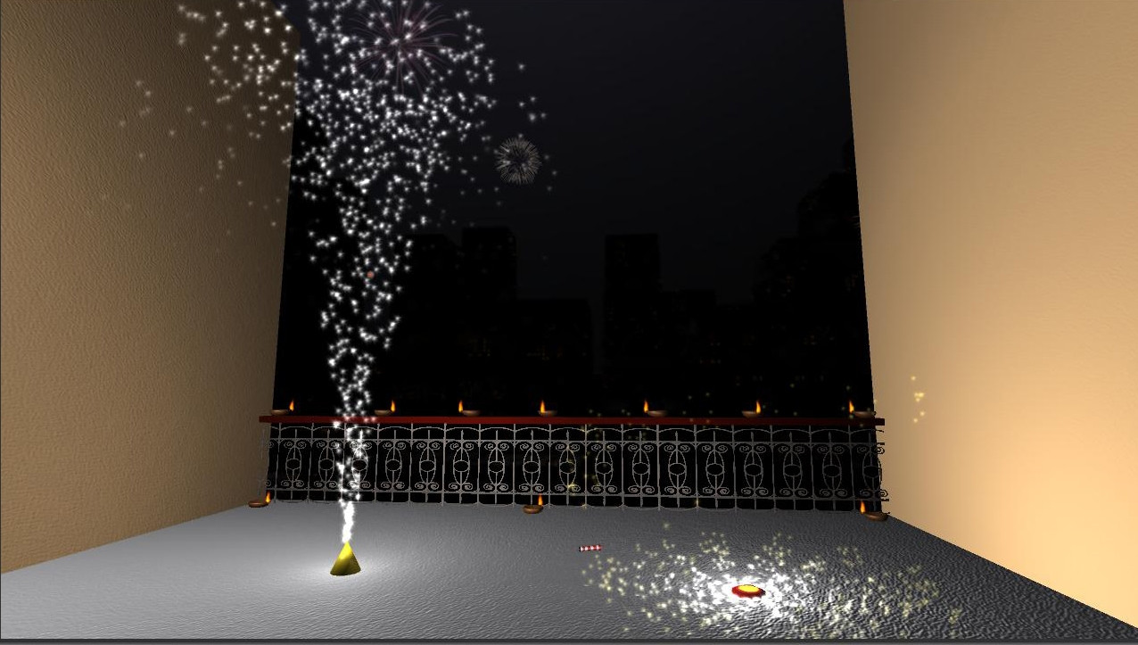 Happy Diwali - Firecrackers Simulator (itch) - кадр 3