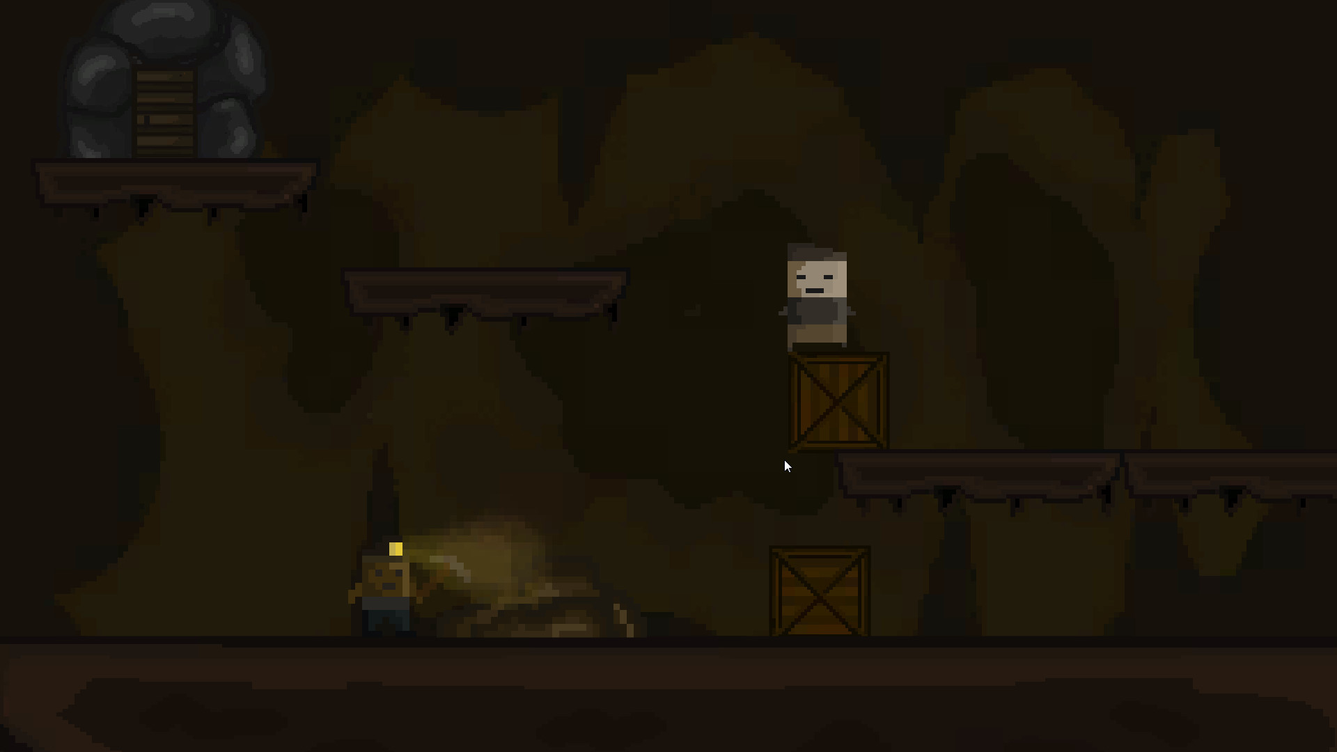 The soldier in the mine - кадр 4