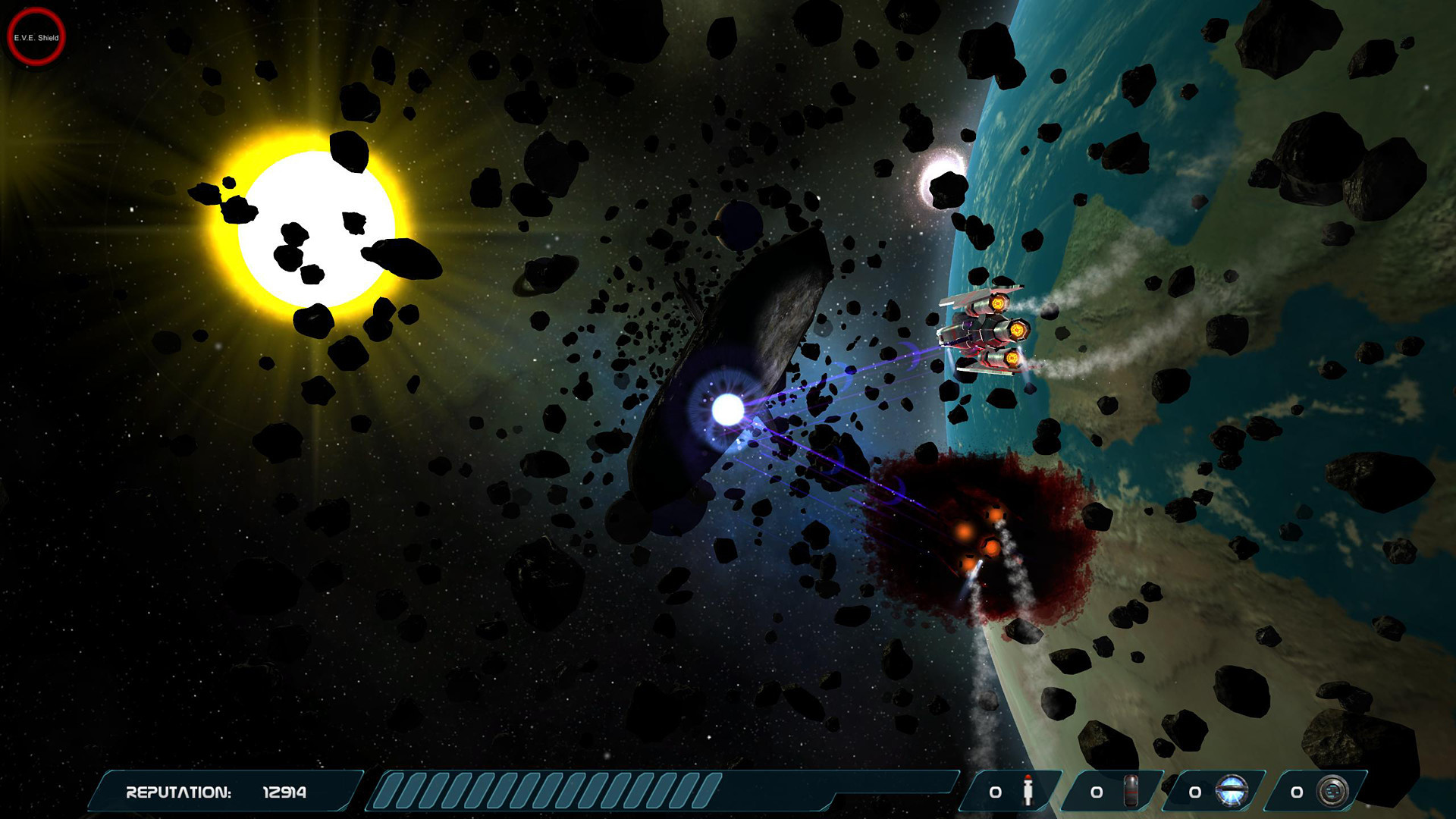 Gravity Core - Braintwisting Space Odyssey - кадр 15