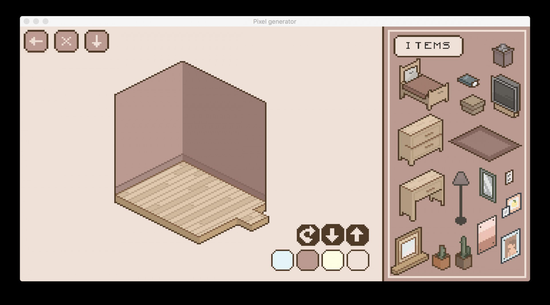 Pixel Room Generator (itch) - кадр 3