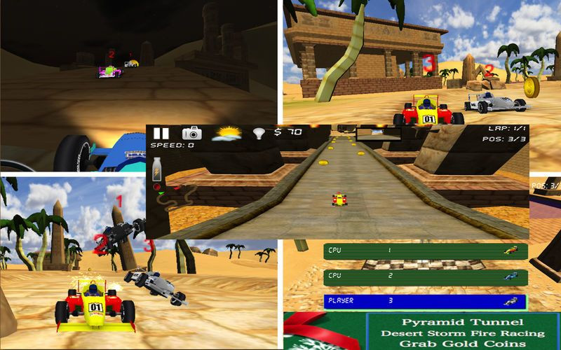 Kart Racing 3D - Top Car Racer Chaser Action Rally - кадр 3