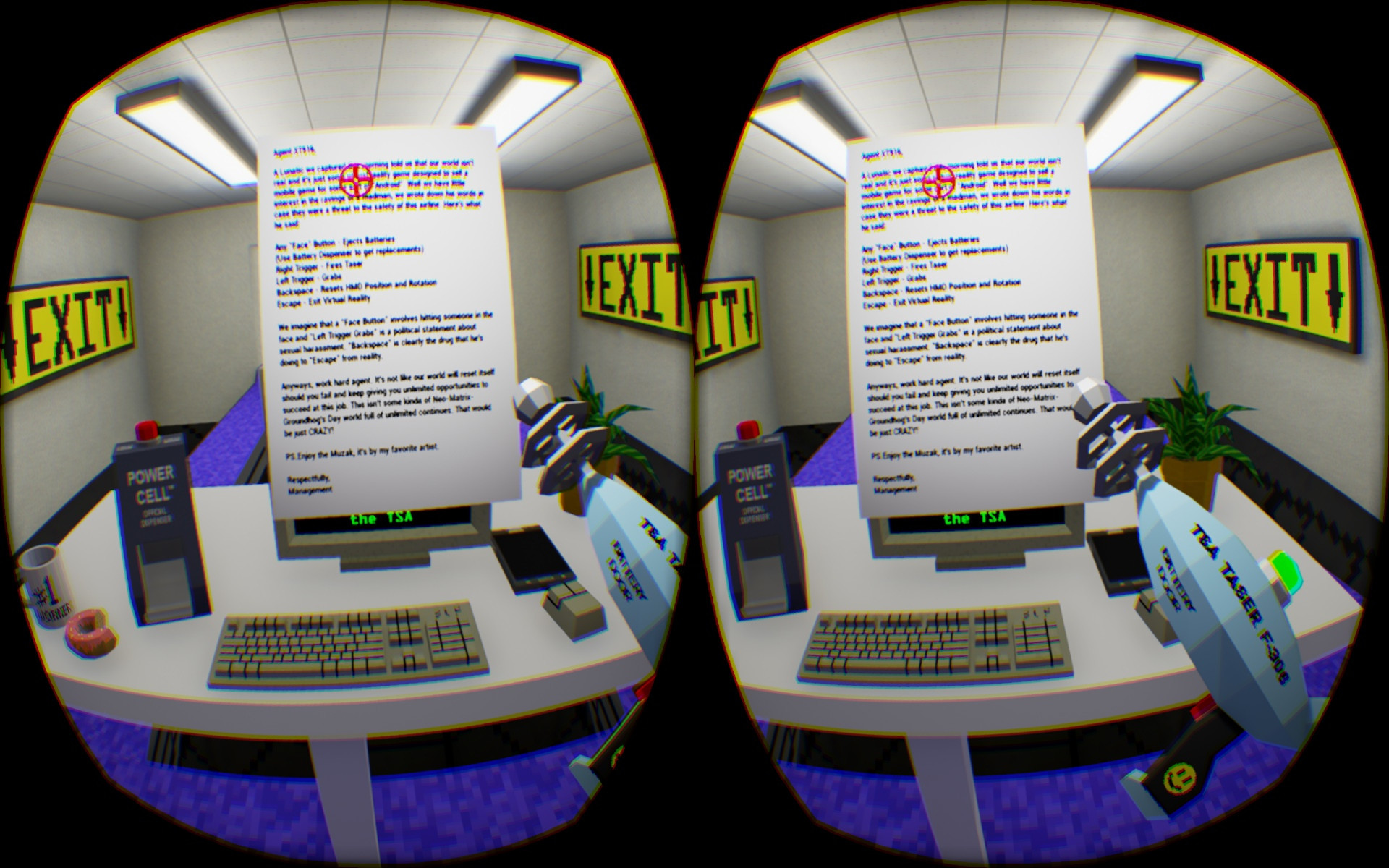 Alien TSA VR (itch) - кадр 3