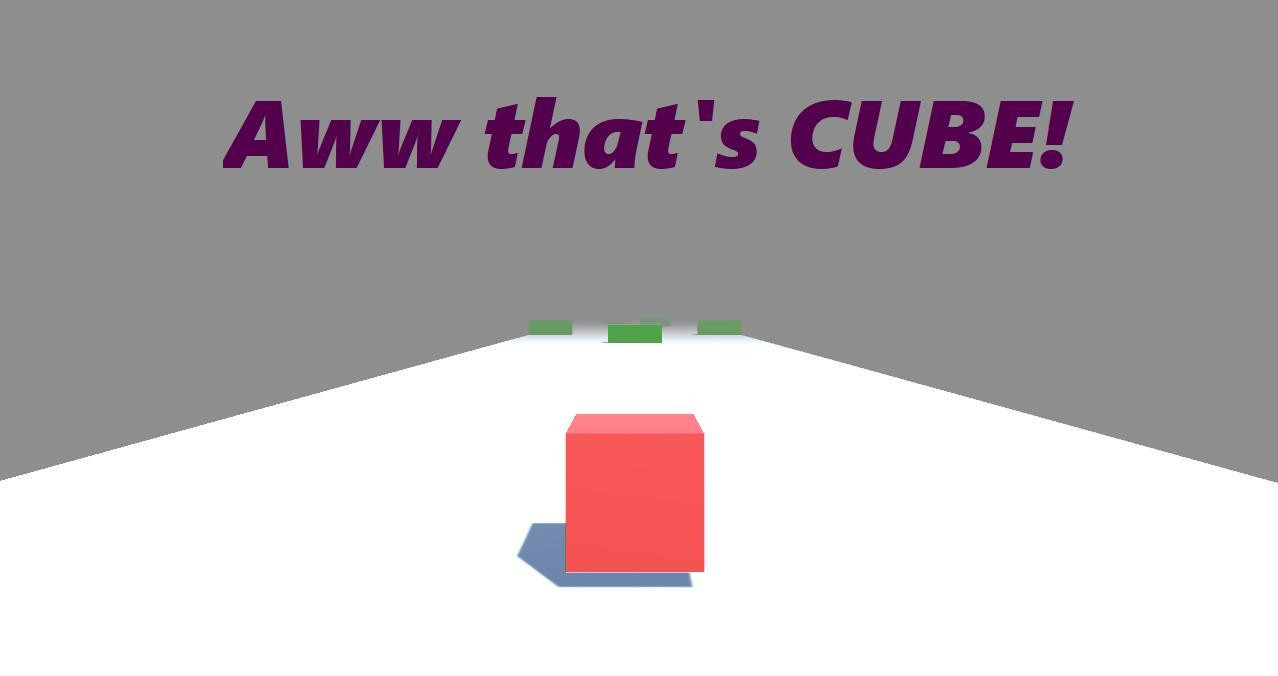 Aww that's cube! (itch) - кадр 1