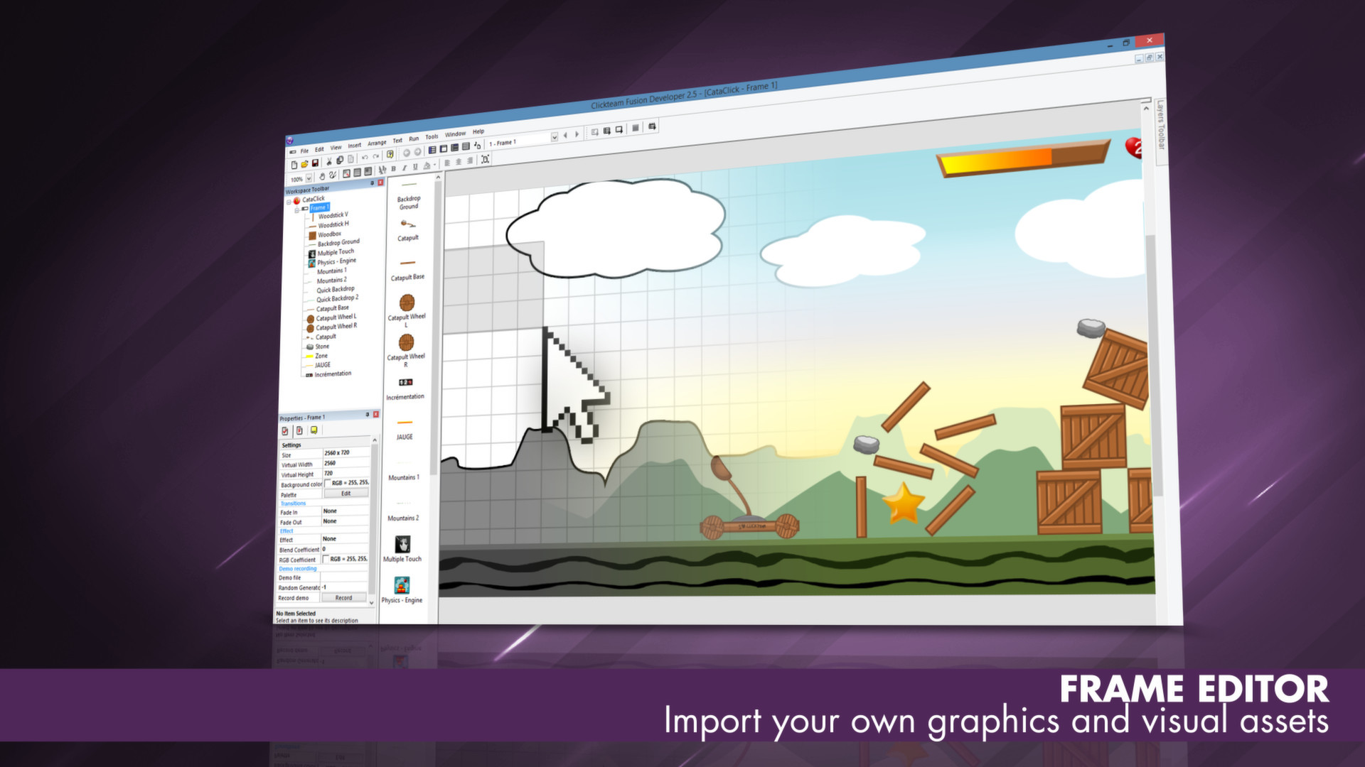 Clickteam Fusion 2.5 - кадр 4