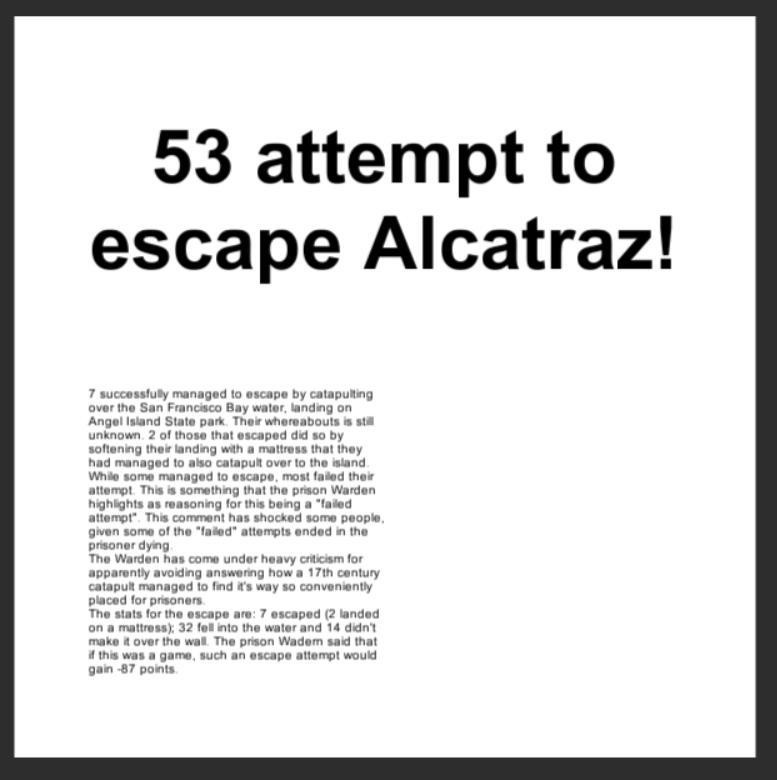 Escape from Alcatraz (itch) - кадр 3