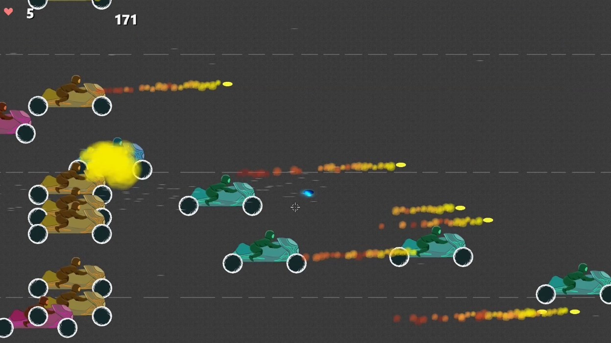 Learn to Drive on Moto Wars - кадр 6