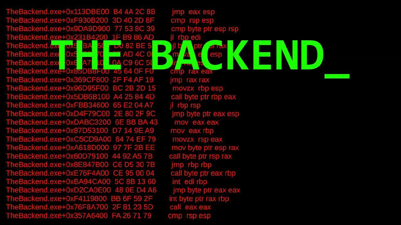 The Backend (itch) - кадр 5