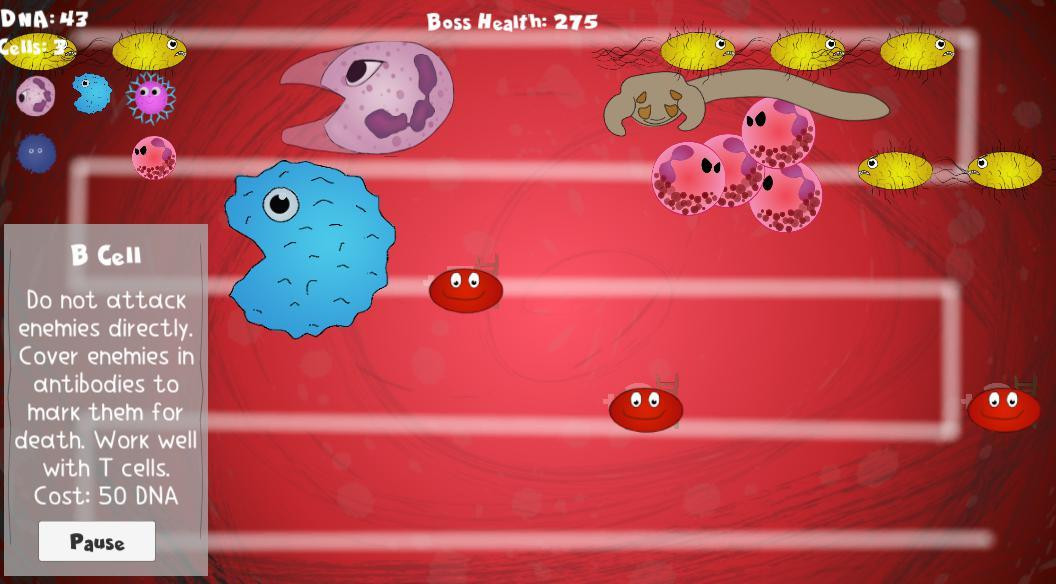Immune System Tower Defense (itch) - кадр 4