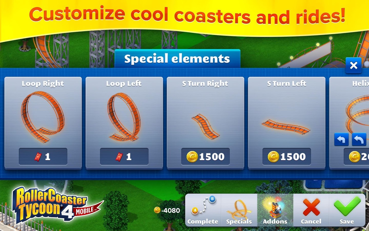 RollerCoaster Tycoon 4 - кадр 5