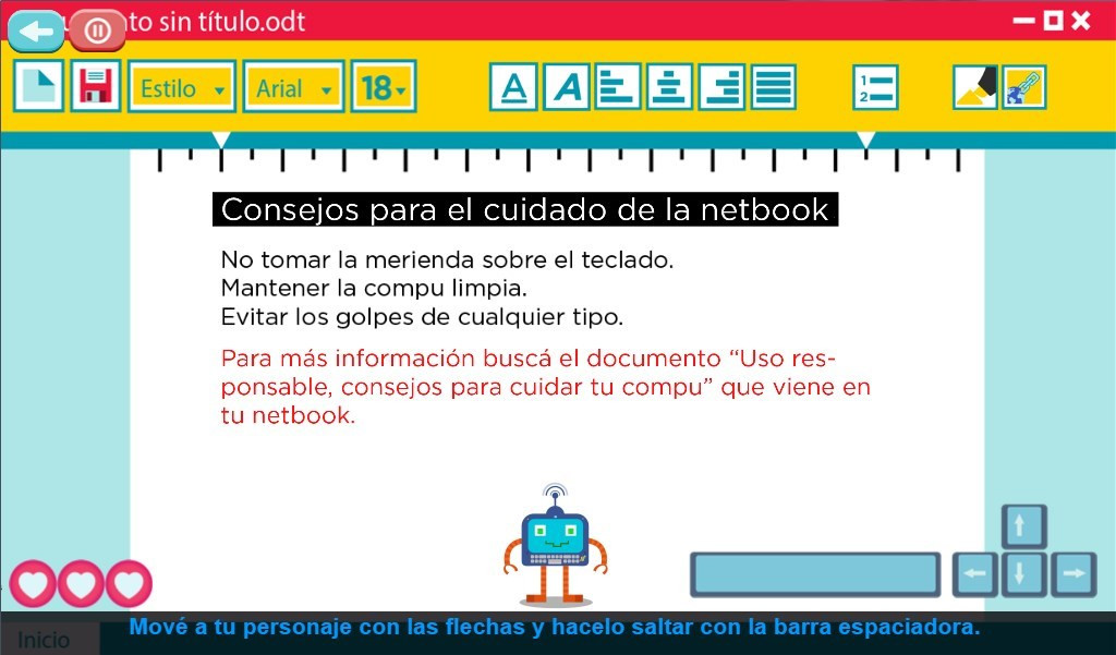 Special mission: Let's take care of netbooks - 2nd cycle (itch, ES) - кадр 2