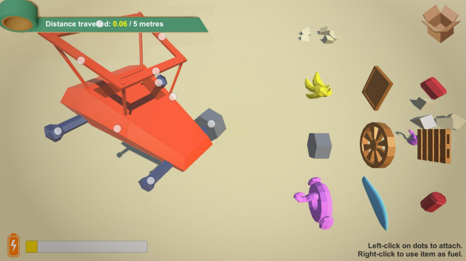 I woke up in a desert and found a broken car.. (itch) - кадр 1