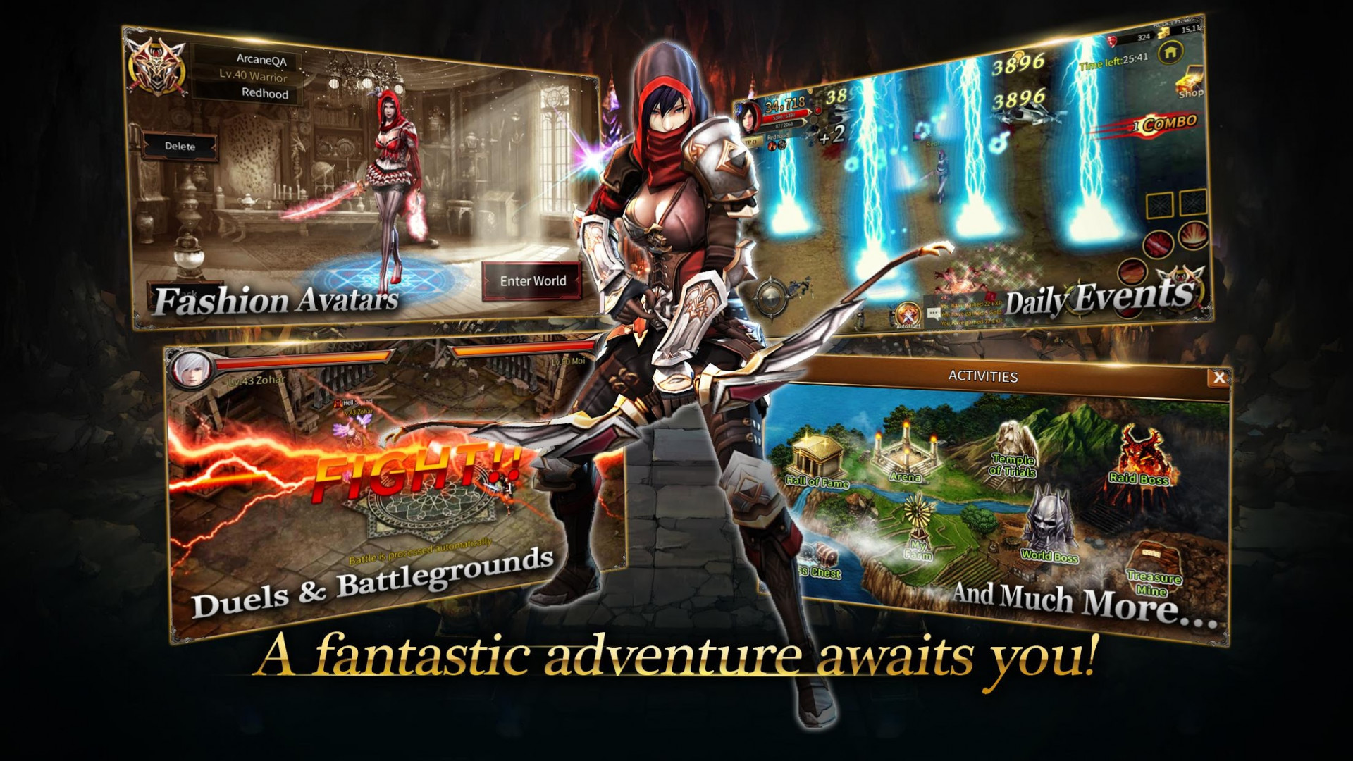 Arcane Online - Best 2D Fantasy MMORPG - кадр 15