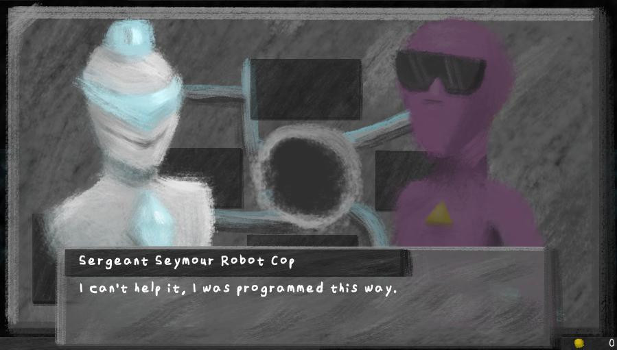 Sergeant Seymour, Robot Cop: Time Flies (itch) - кадр 2