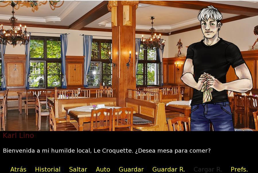 Le Croquette: A very special dating sim (itch) - кадр 3