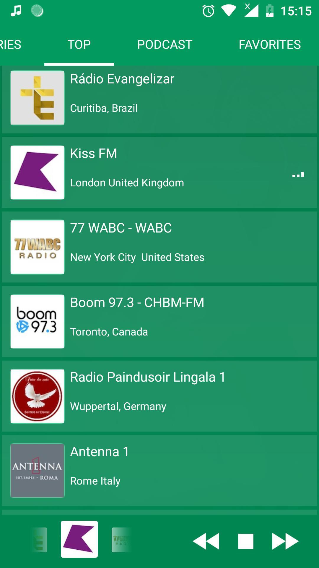 Congo Radio - Live FM Player (itch) - кадр 4