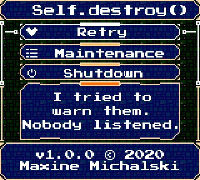 Self.destroy() (itch) - кадр 6