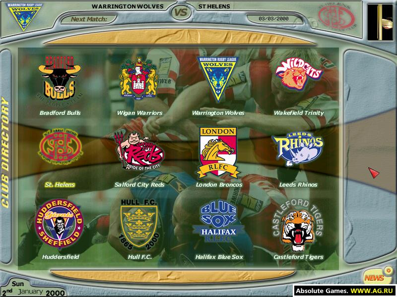 Super League Championship Rugby Manager - кадр 6
