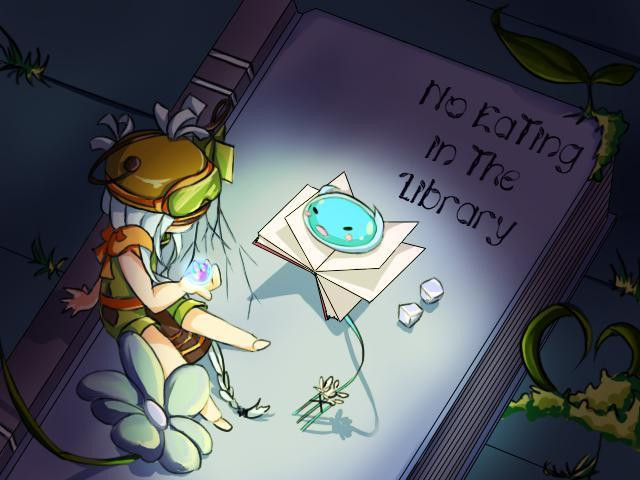 Don't Eat in the Library (itch) - кадр 3