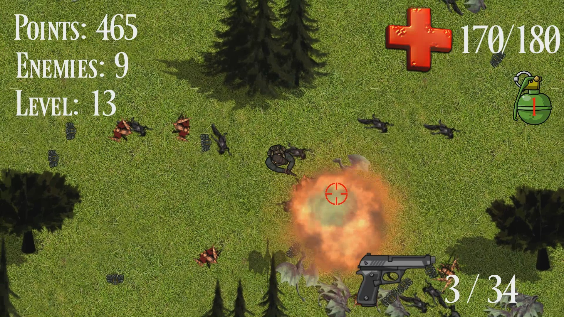 RAMPAGE: Monster Shooter (itch) - кадр 3