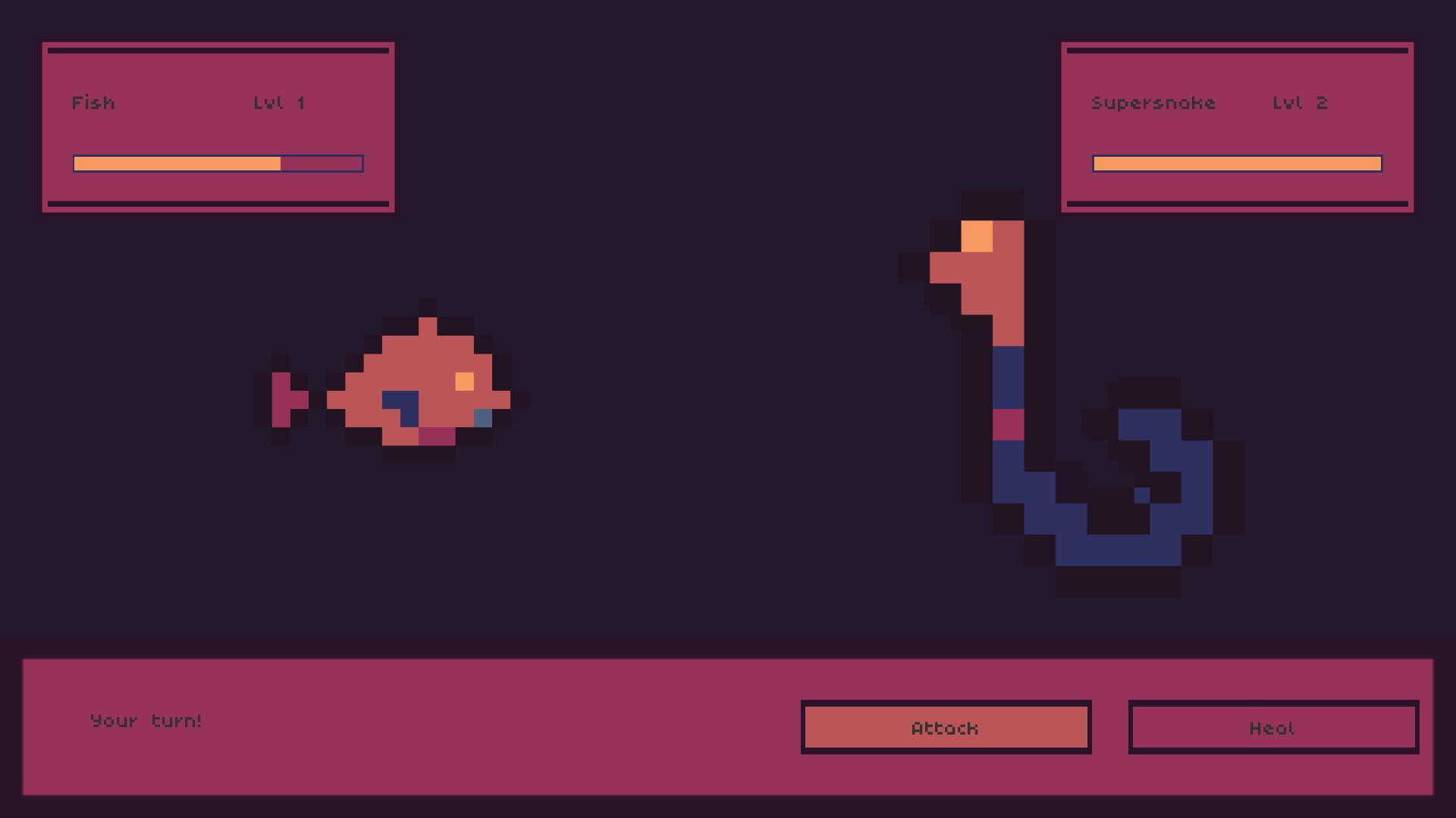 Fish vs Snake (itch) - кадр 2