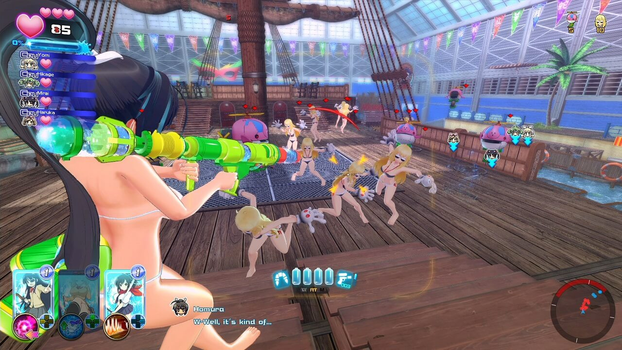 SENRAN KAGURA Peach Beach Splash - кадр 8