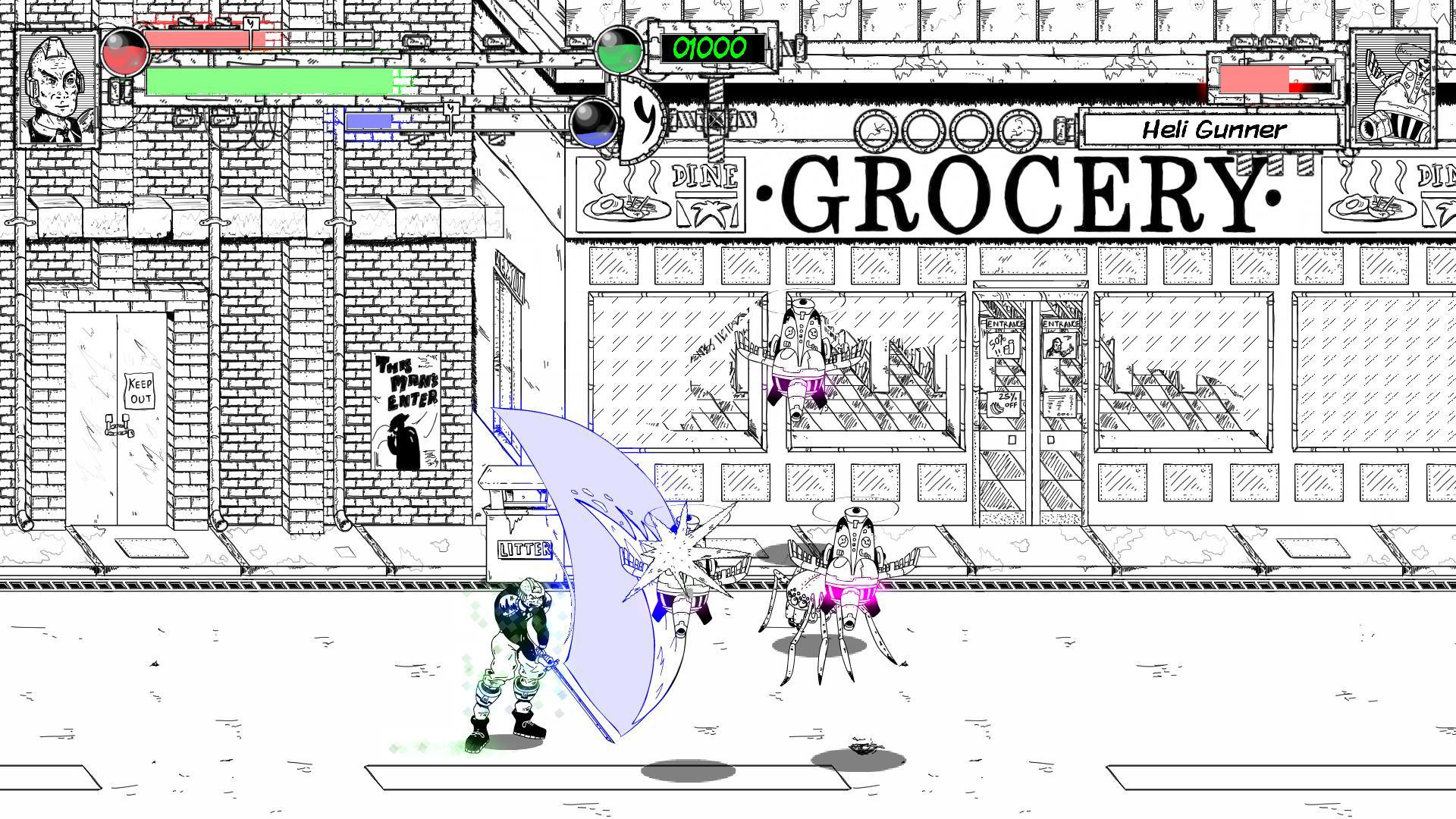 The Man Called Merc -- Demo (itch) - кадр 8