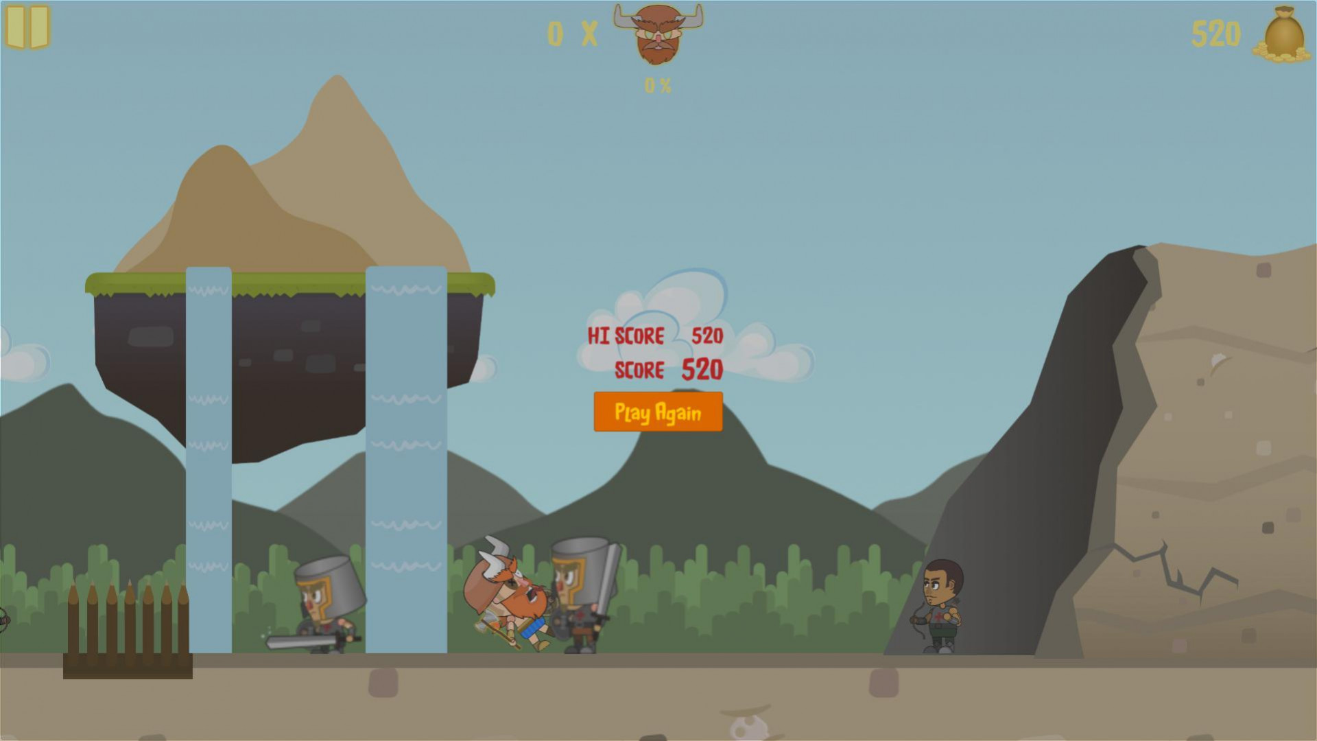 Braves on the run (itch) - кадр 2