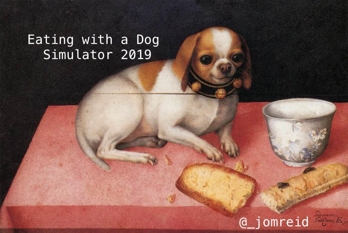 Eating with a Dog Simulator (itch) - кадр 1