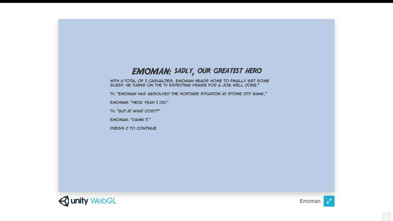 emoman: sadly, our greatest hero (itch) - кадр 6