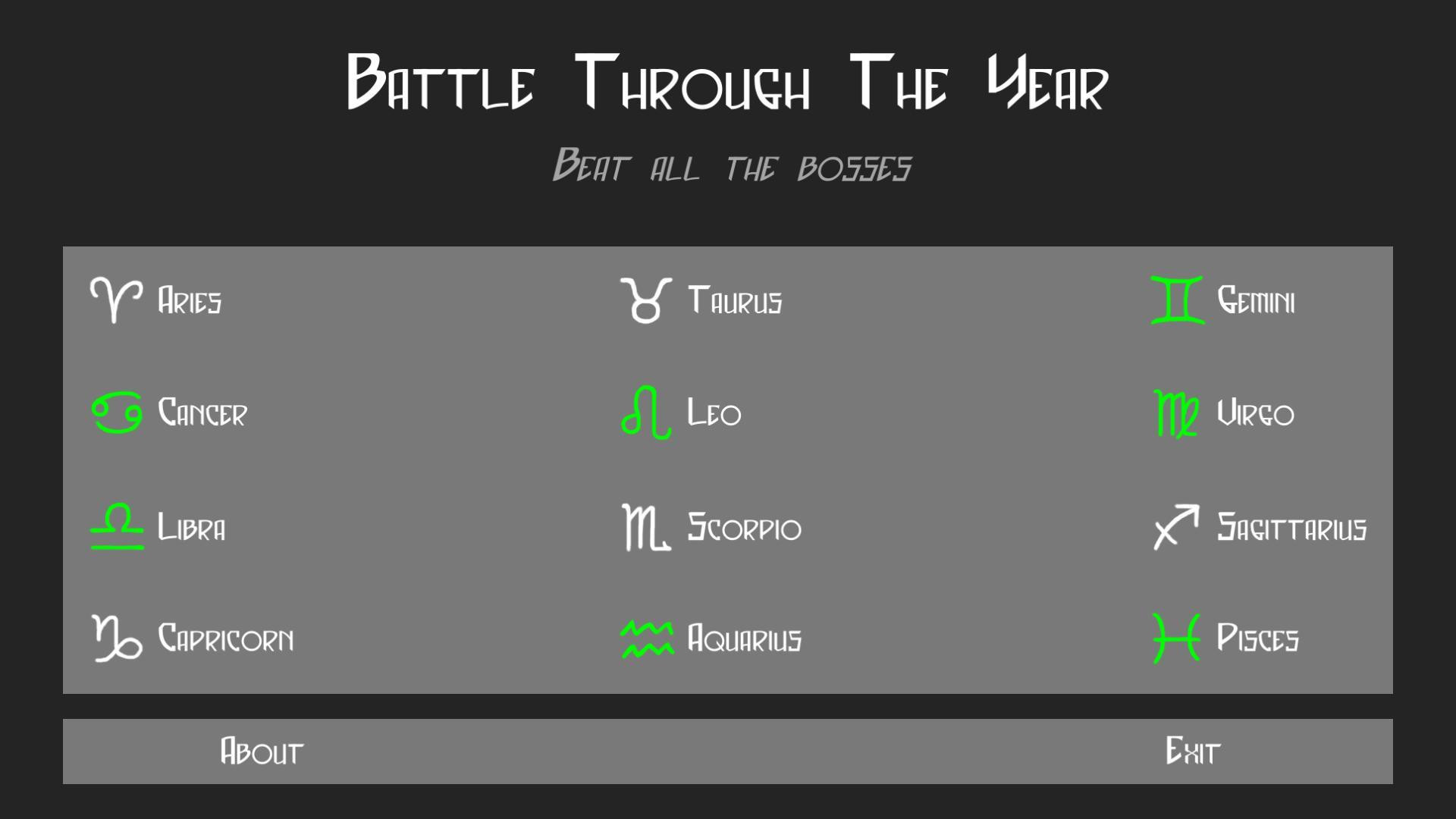 Battle through the Year (itch) - кадр 2