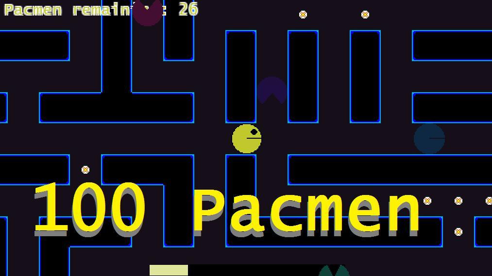 100 Pacmen (itch) - кадр 1