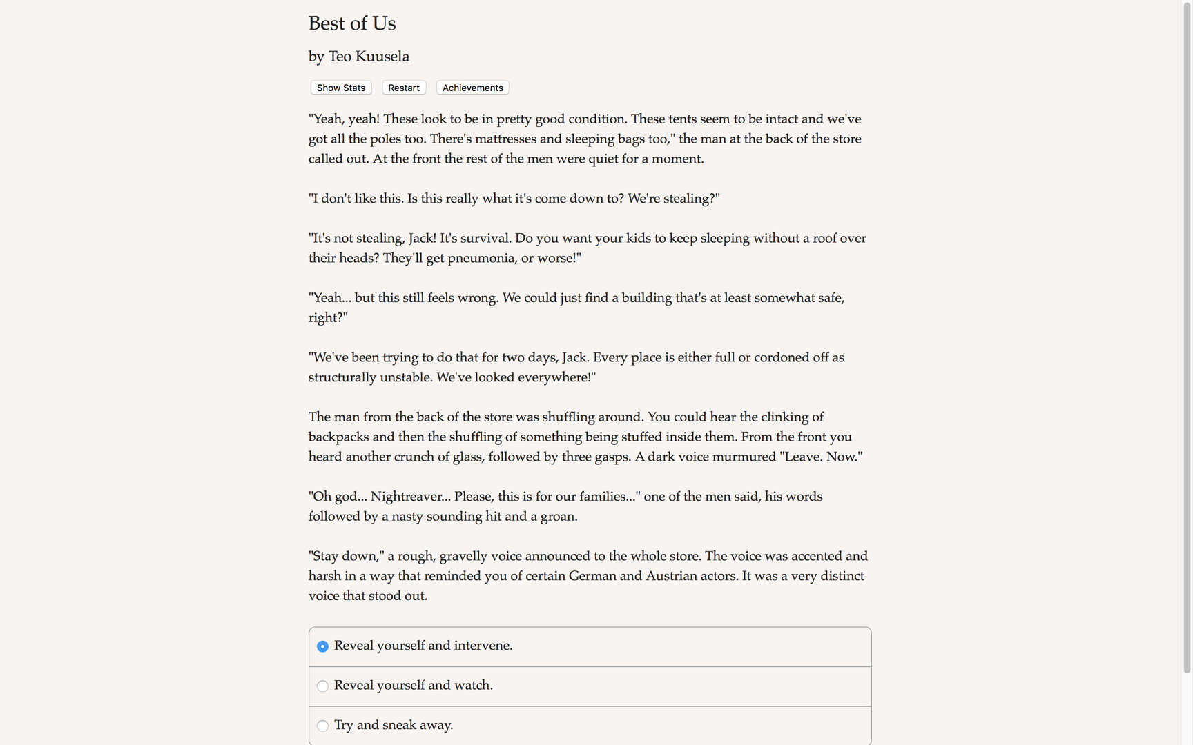 Best of Us - кадр 4