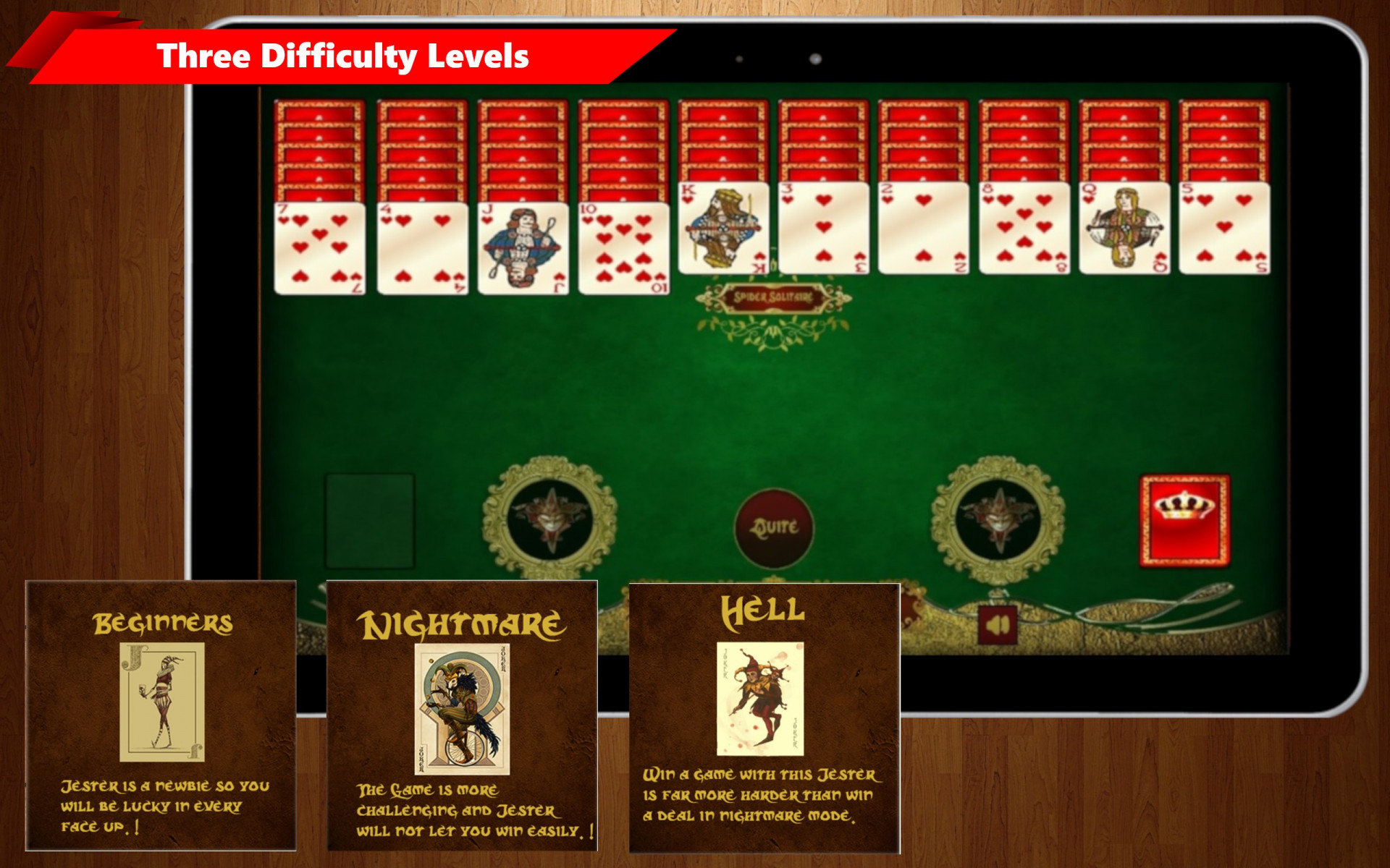Spider Solitaire Craze (itch) - кадр 3