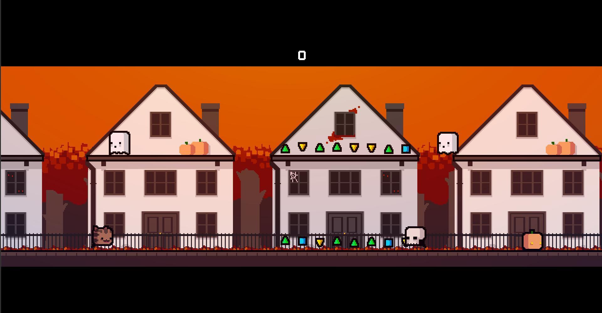 Super Catboy's Halloween Dash (itch) - кадр 3