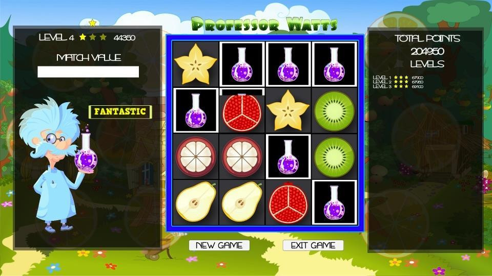 Professor Watts Memory Match: Fresh Fruit - кадр 4